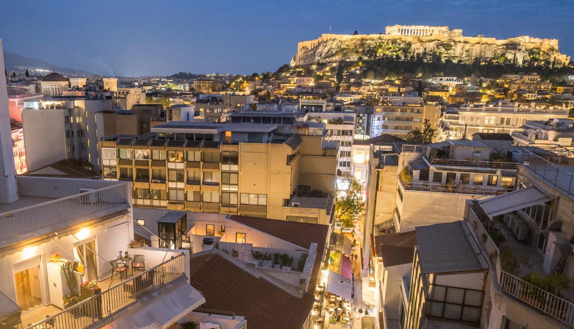Sandra"S Acropolis View Penthouses Atene Esterno foto