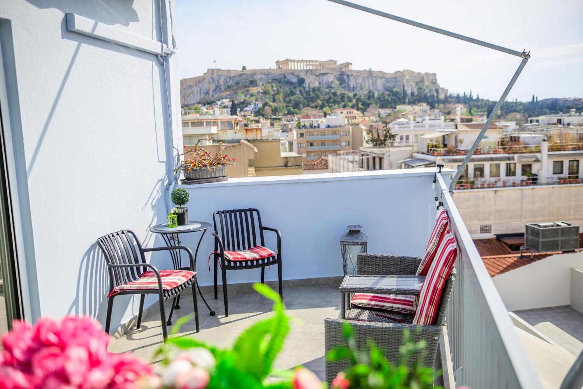 Sandra"S Acropolis View Penthouses Atene Esterno foto